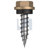 Hobsons - #10-12 x 20 Pale Terracotta - Cl4 As3566 Needle Pt Sds Hex + Wash | Q151-Pt (Pack Of 1000)